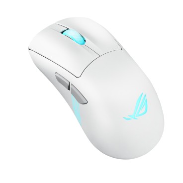 ASUS ROG Keris II Origin WHT souris Gaming Droitier RF Wireless + Bluetooth + USB Type-A Optique 42000 DPI