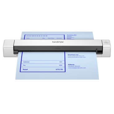 Brother DS-640E Scanner portable 600 x 600 DPI A4 Noir, Blanc