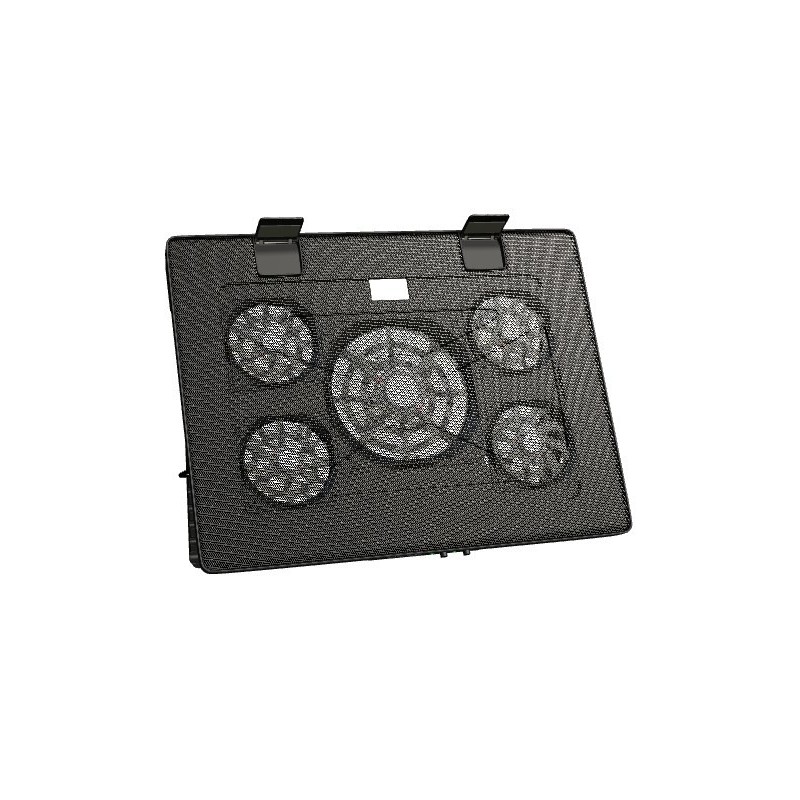Mars Gaming MNBC2 système de refroidissement pour ordinateurs portables 43,9 cm (17.3") 2000 tr min Noir