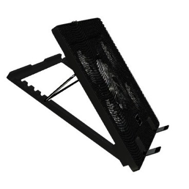 Mars Gaming MNBC2 système de refroidissement pour ordinateurs portables 43,9 cm (17.3") 2000 tr min Noir