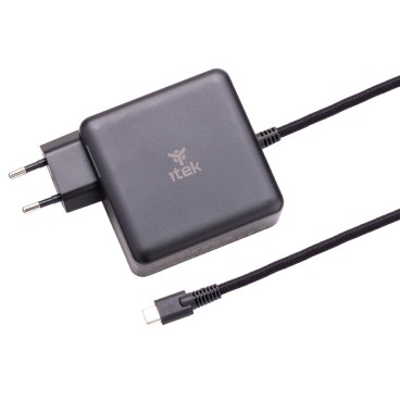 itek ITNBACWB140 chargeur d'appareils mobiles Ordinateur portable Noir Secteur Charge rapide Intérieure