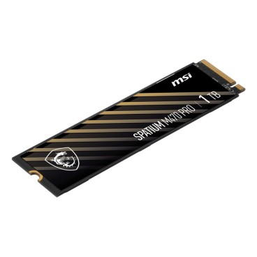 MSI Spatium M470 PRO PCIe 4.0 NVMe M.2 1TB 1 To PCI Express 4.0 3D NAND
