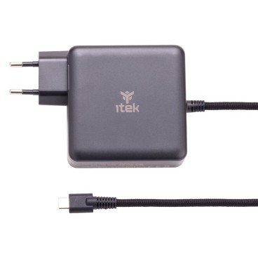 itek ITNBACWB140 chargeur d'appareils mobiles Ordinateur portable Noir Secteur Charge rapide Intérieure