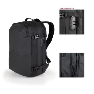 TooQ Sac À Dos De Voyage Avec Système De Compression Sous Vide Avec Pompe À Air