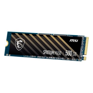 MSI Spatium M450 PCIe 4.0 NVMe M.2 500GB V1 500 Go PCI Express 4.0 3D NAND