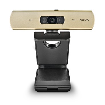 NGS XPRESSCAM 4000 webcam 12 MP 3840 x 2160 pixels USB 2.0 Noir, Or