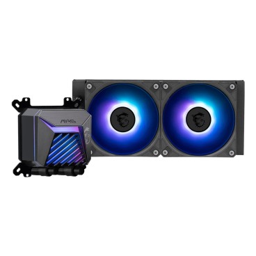 MSI MAG CORELIQUID A15 240 Carte-mère, Processeur Refroidisseur de liquide tout-en-un 12 cm Noir 1 pièce(s)
