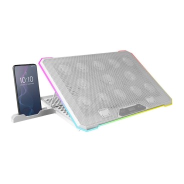 Mars Gaming MNBC13W système de refroidissement pour ordinateurs portables 43,2 cm (17") Blanc